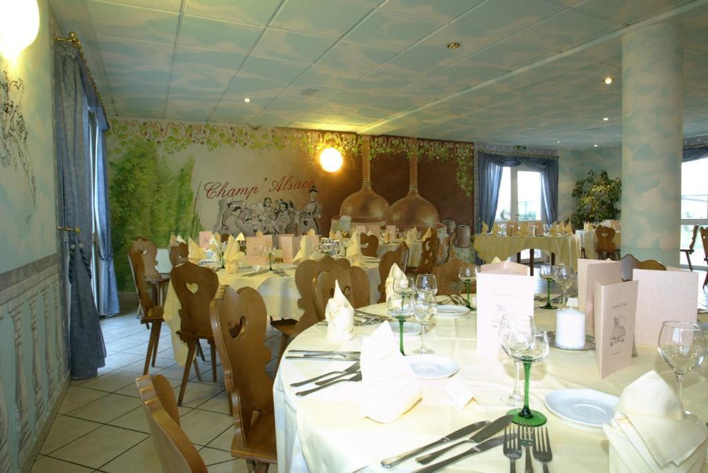 Hotel Restaurant Champ Alsace Haguenau Exterior photo